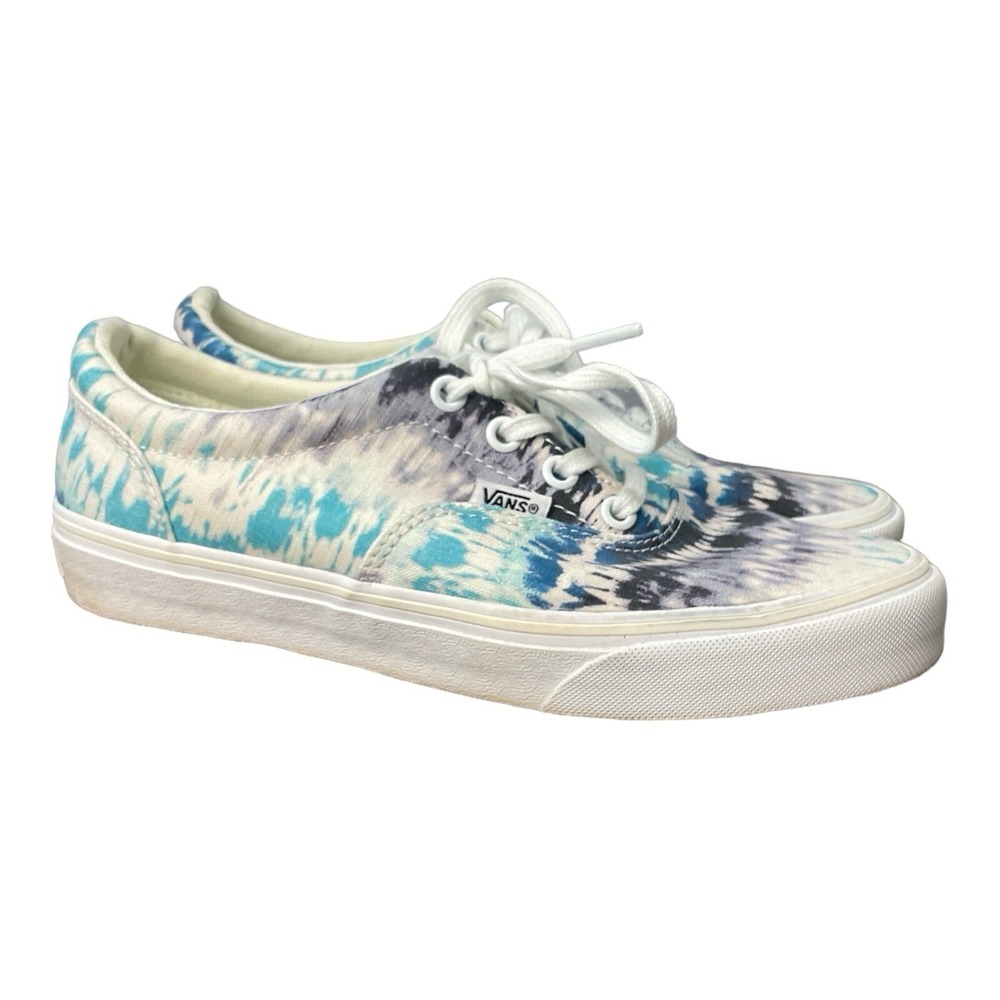 Vans Womens Doheny Tie Dye Skate Shoes Lace Up Low Top Sneaker Multicolor Size 7